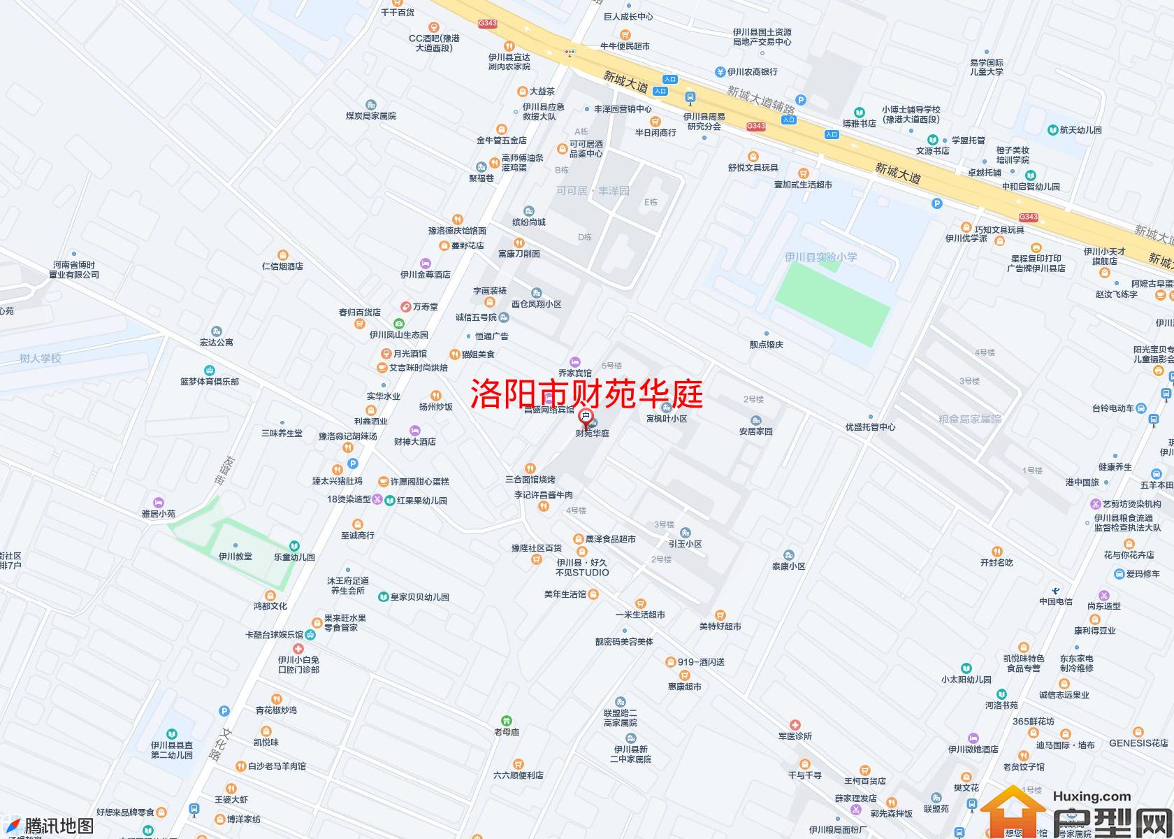 财苑华庭小区 - 户型网