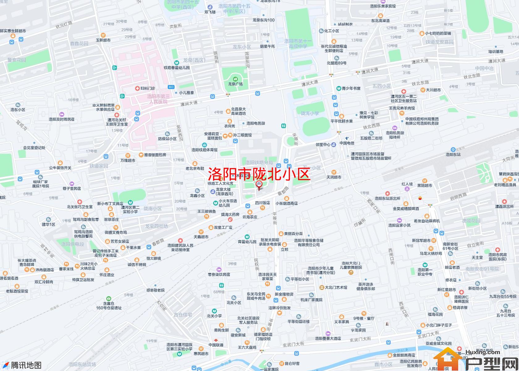 陇北小区小区 - 户型网