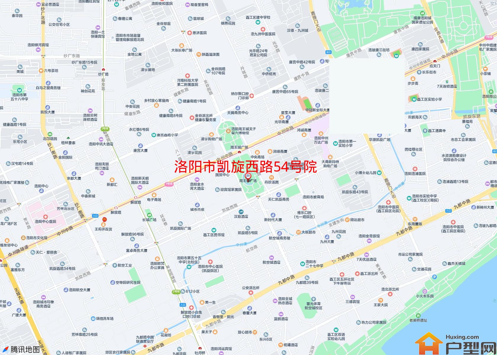 凯旋西路54号院小区 - 户型网