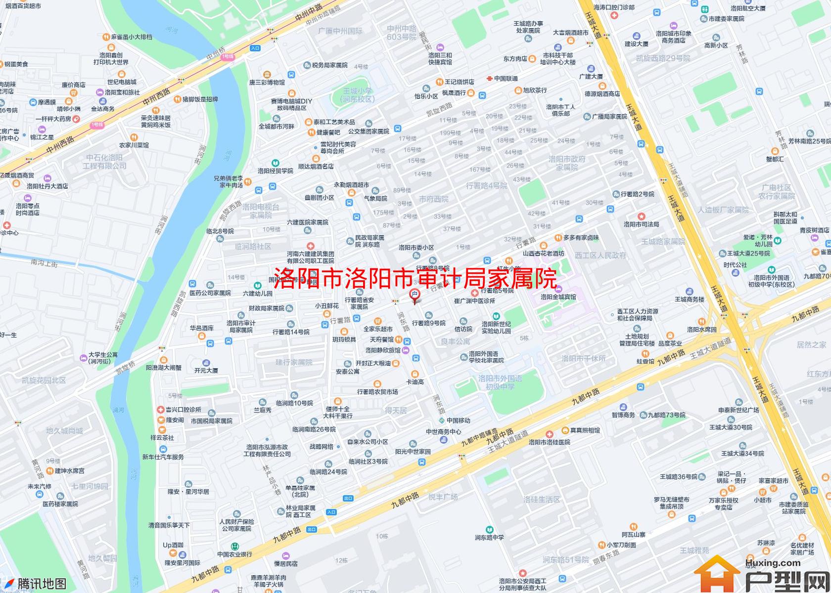 洛阳市审计局家属院小区 - 户型网