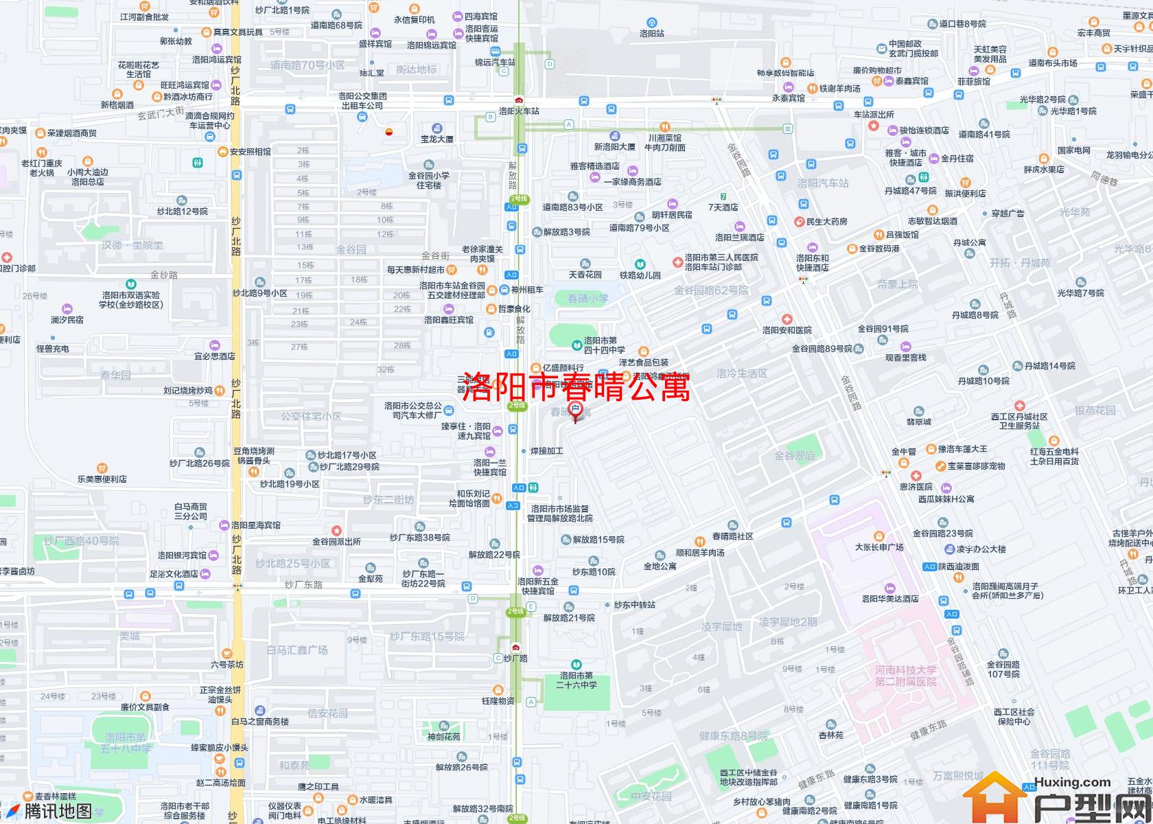 春晴公寓小区 - 户型网
