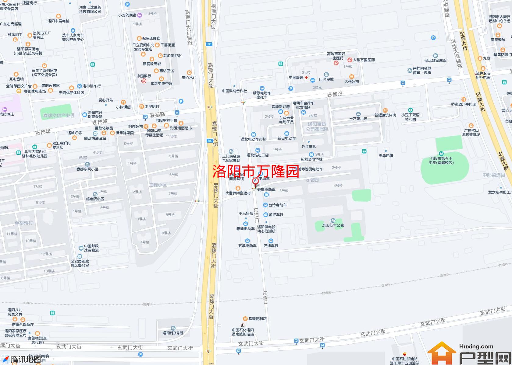 万隆园小区 - 户型网
