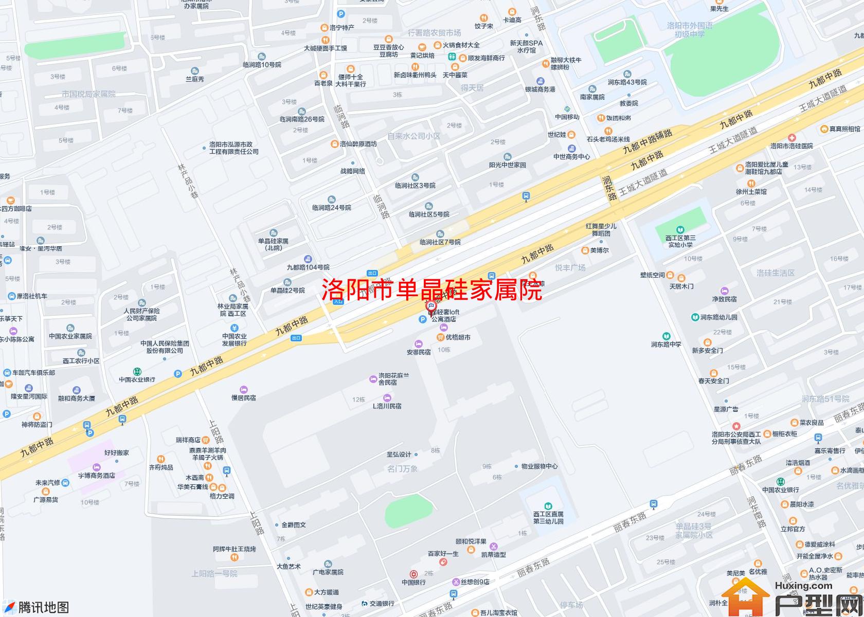 单晶硅家属院小区 - 户型网