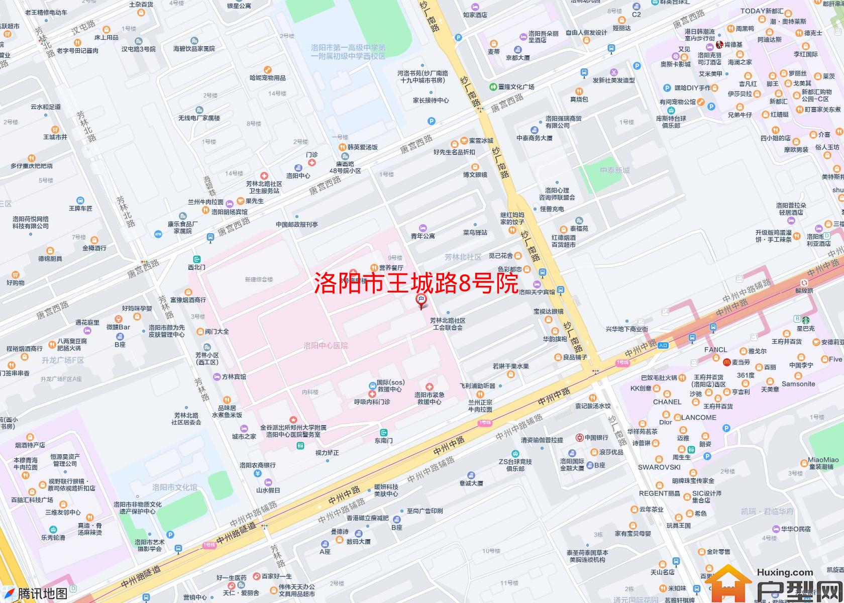 王城路8号院小区 - 户型网