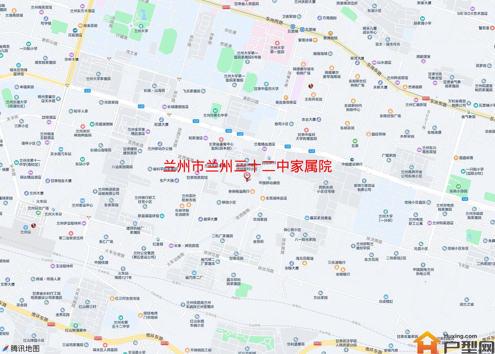 兰州三十二中家属院小区 - 户型网