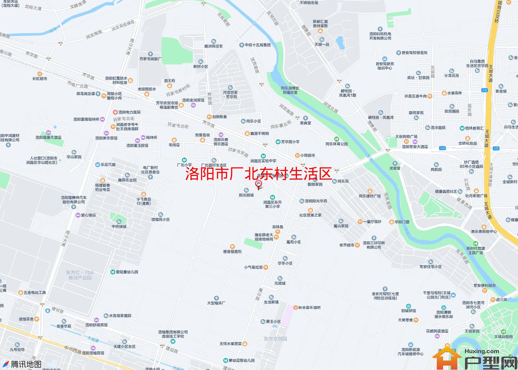 厂北东村生活区小区 - 户型网
