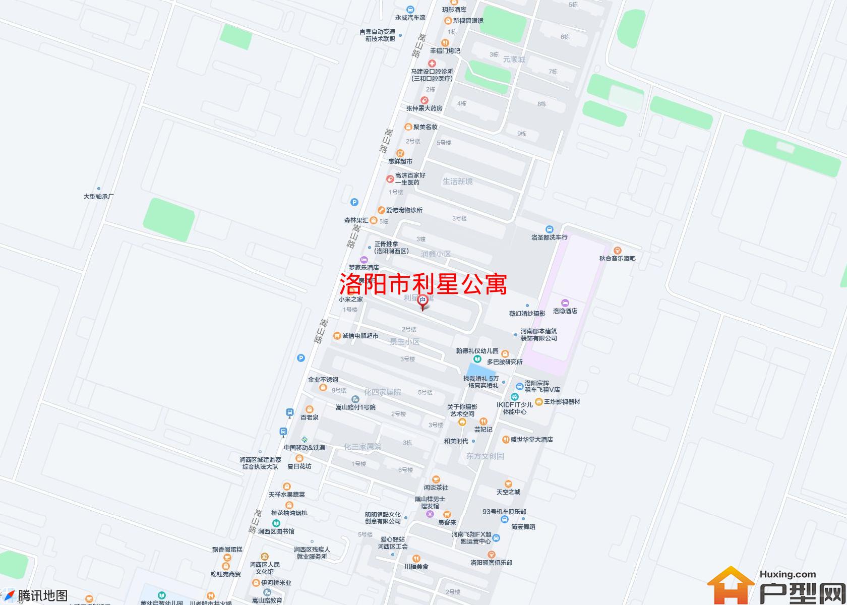 利星公寓小区 - 户型网