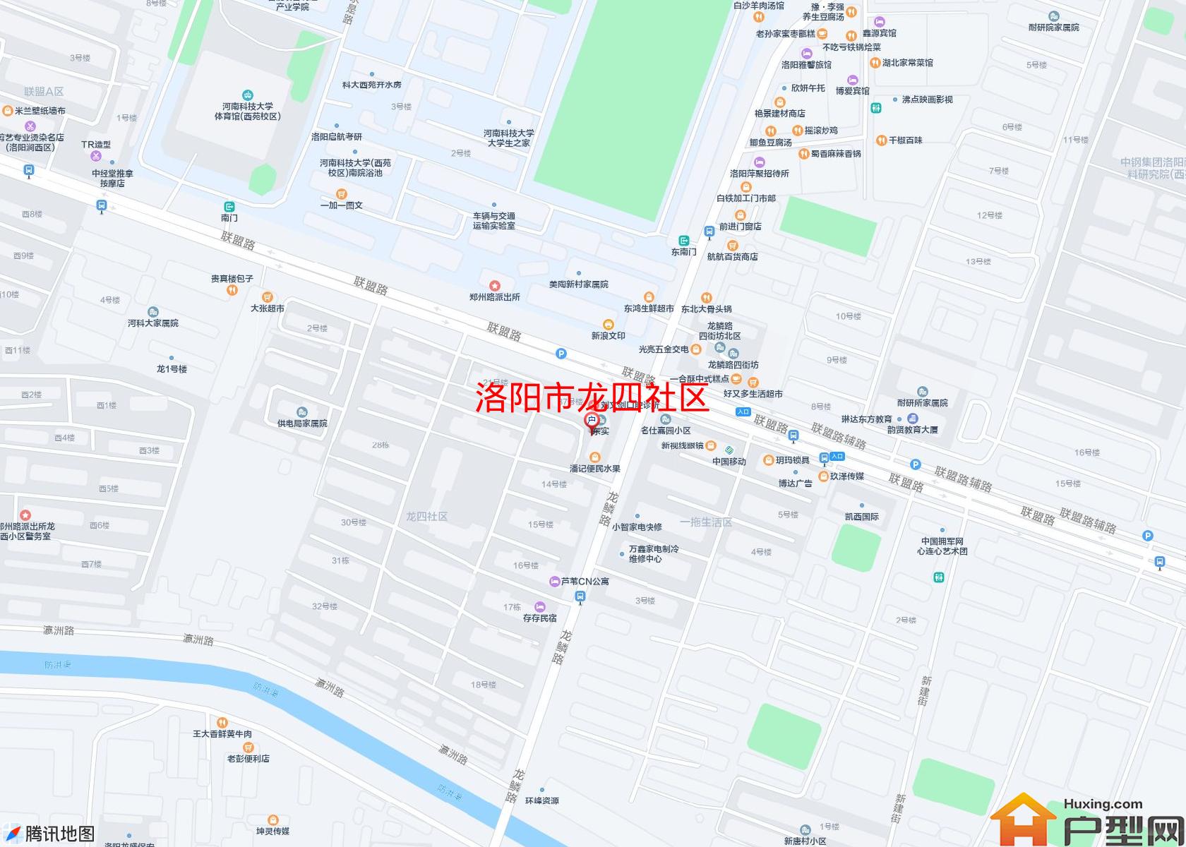 龙四社区小区 - 户型网