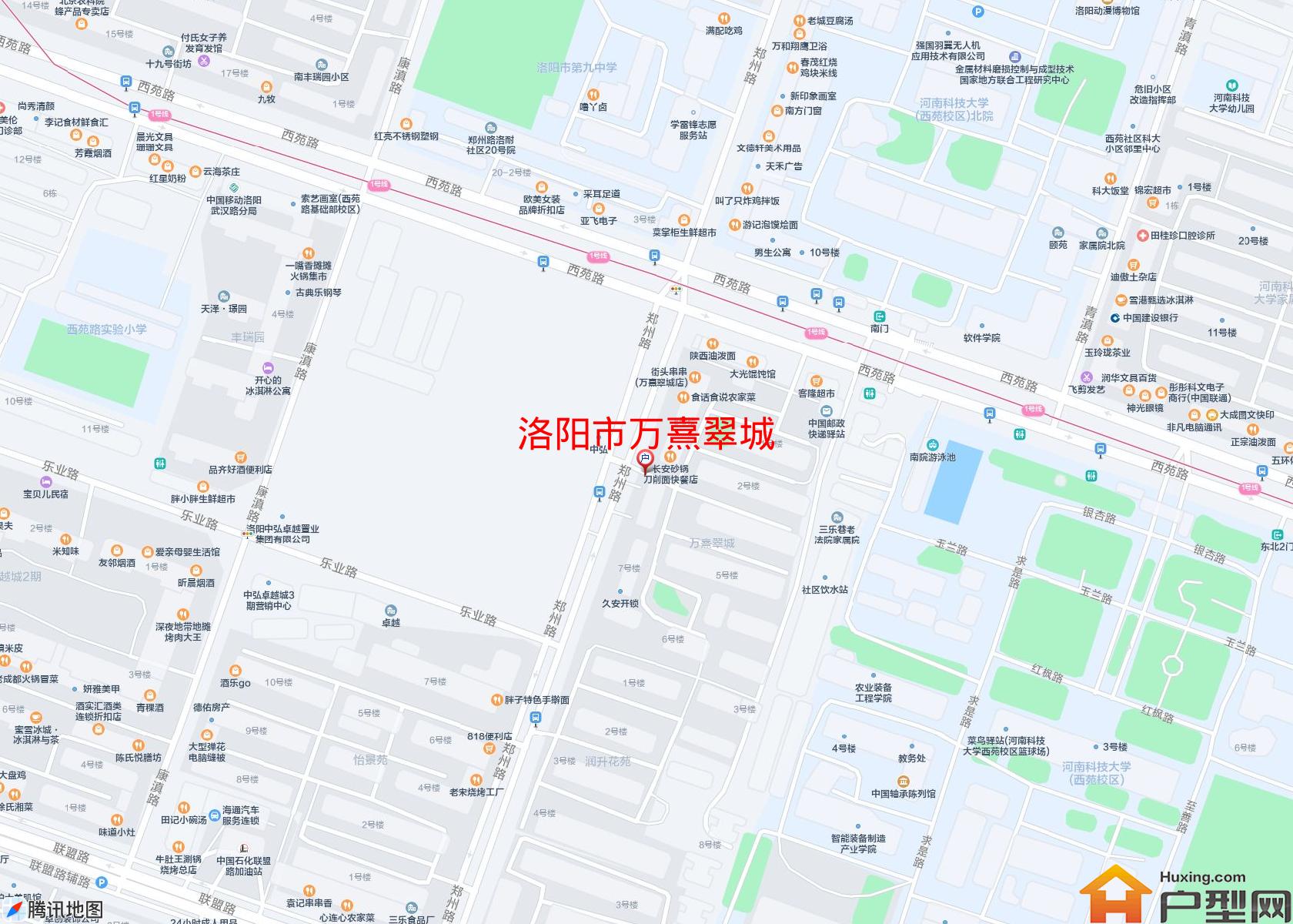 万熹翠城小区 - 户型网