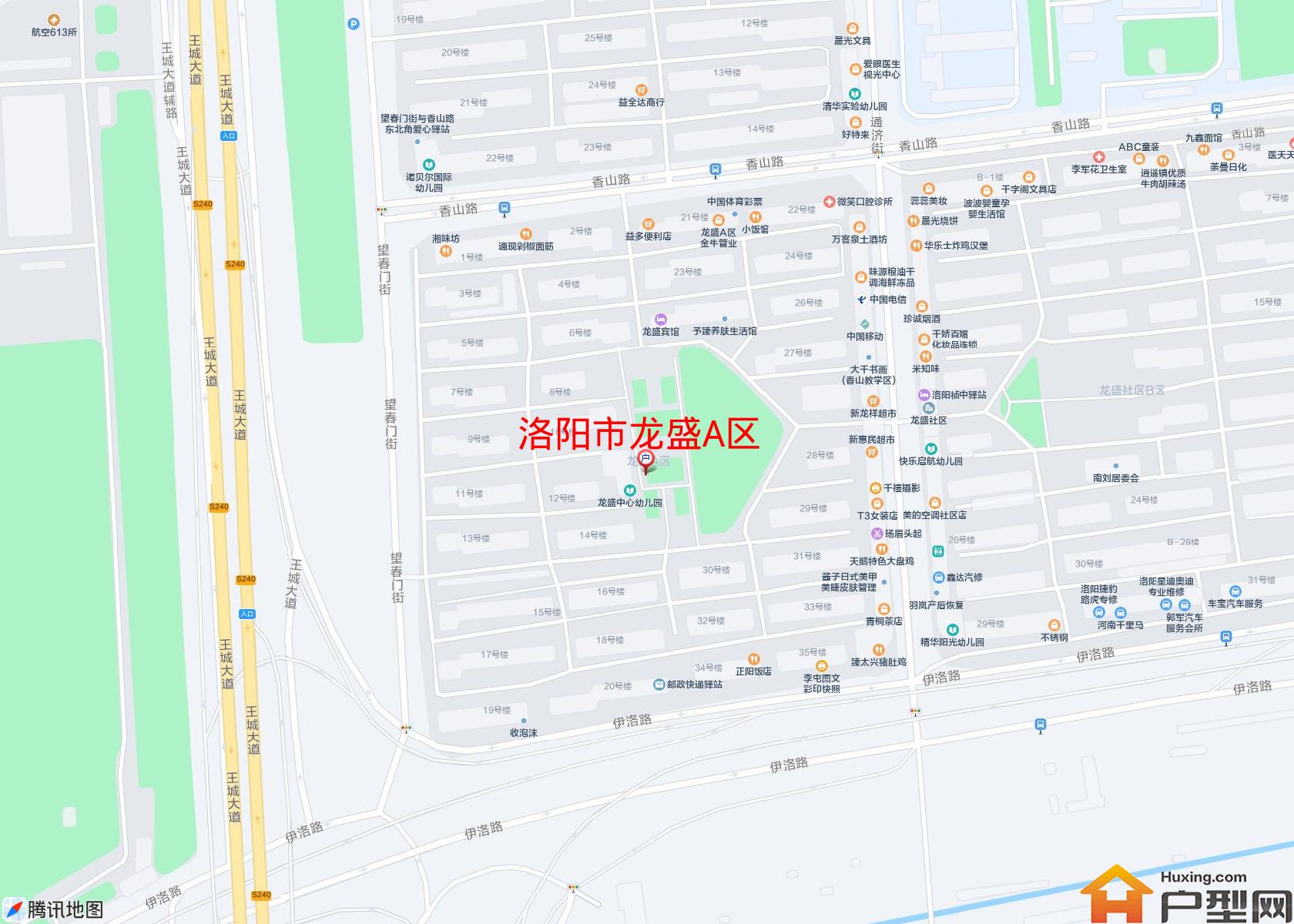 龙盛A区小区 - 户型网