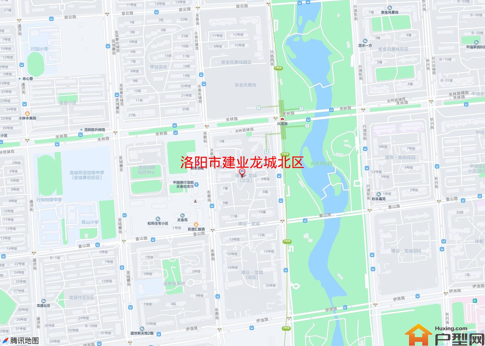 建业龙城北区小区 - 户型网