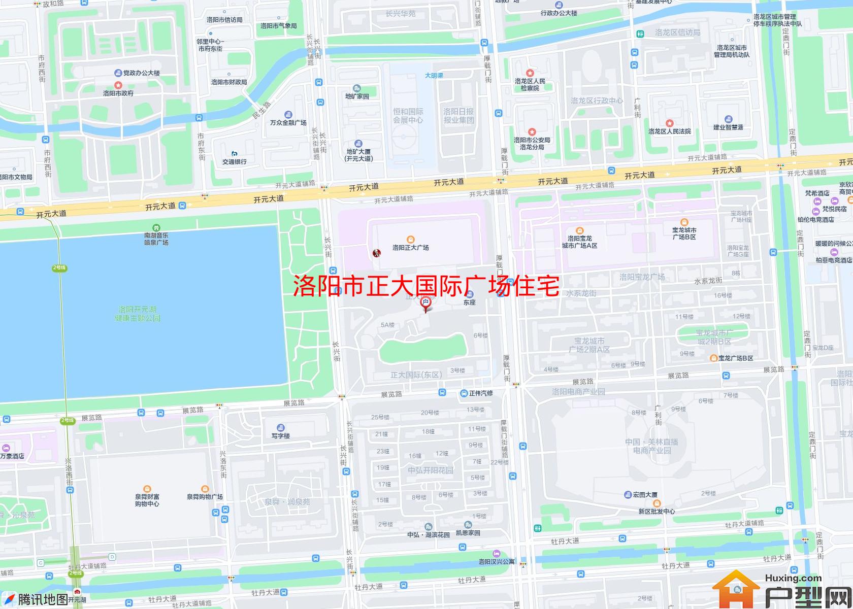 正大国际广场住宅小区 - 户型网