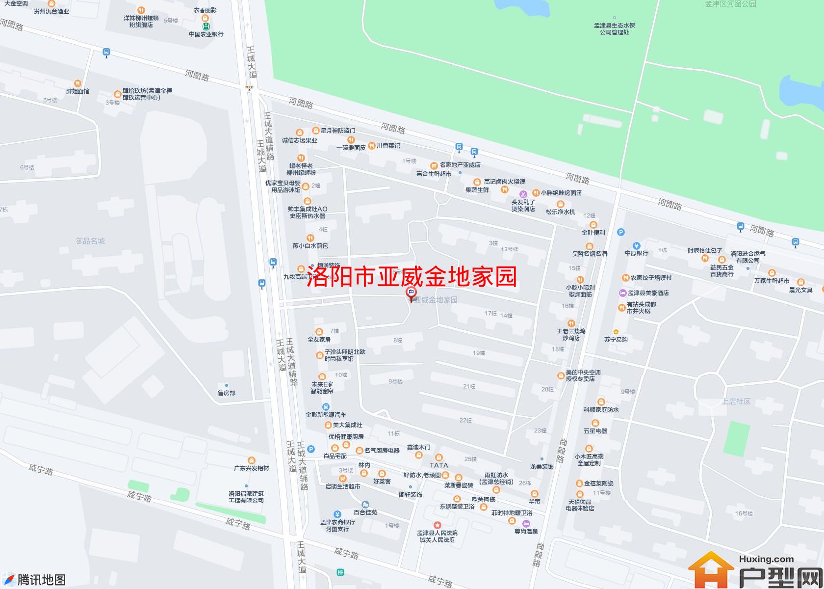 亚威金地家园小区 - 户型网