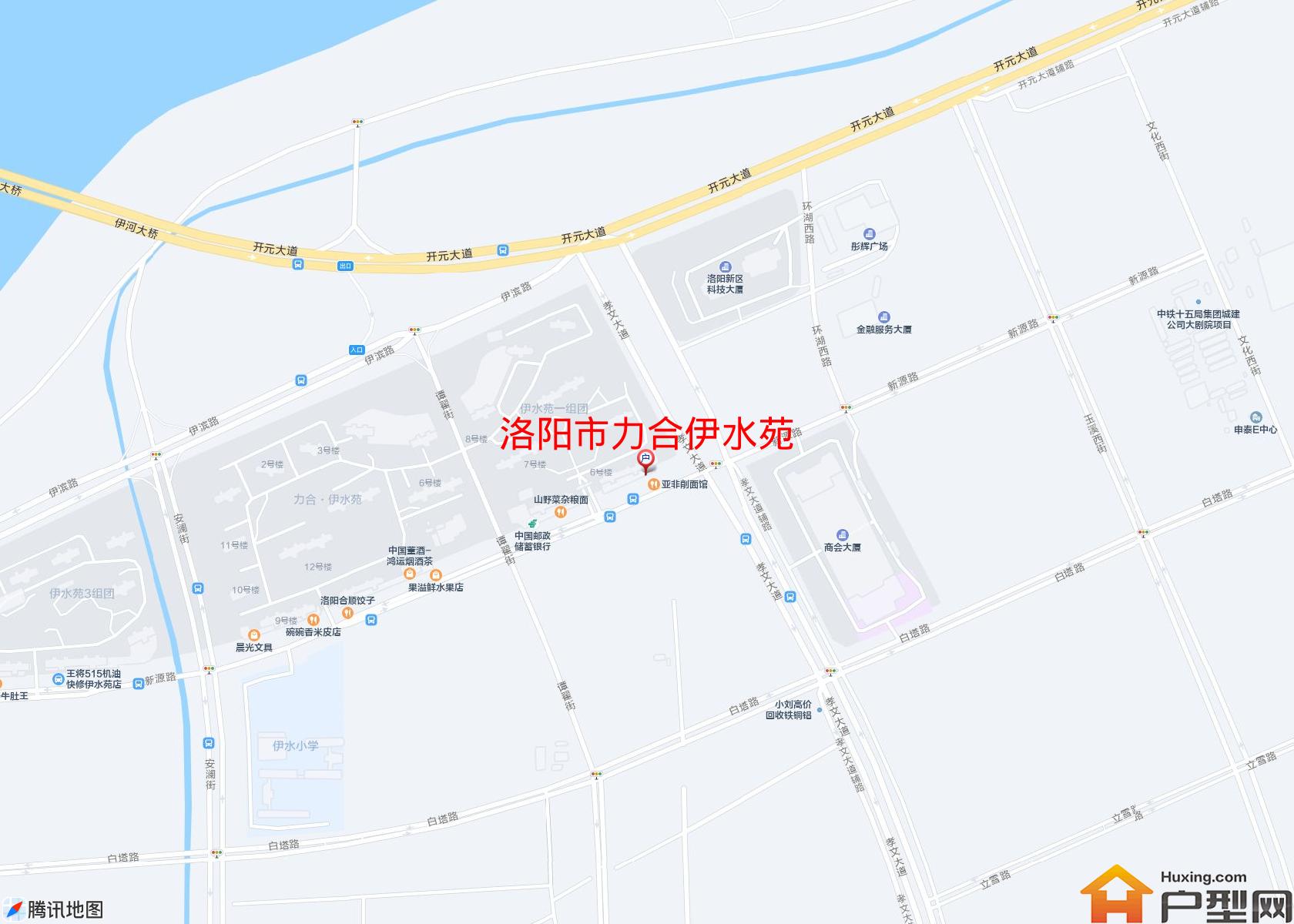 力合伊水苑小区 - 户型网