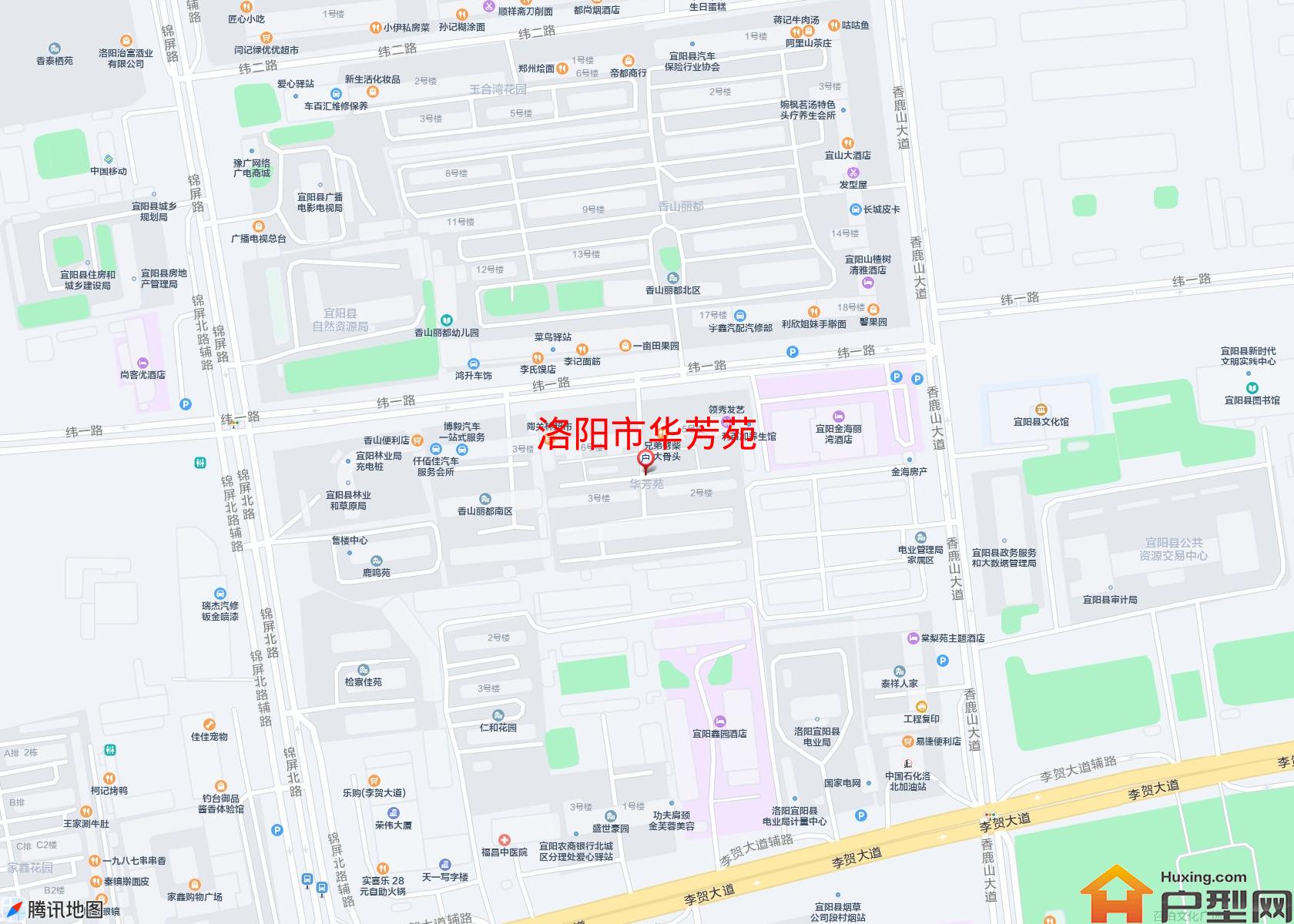华芳苑小区 - 户型网
