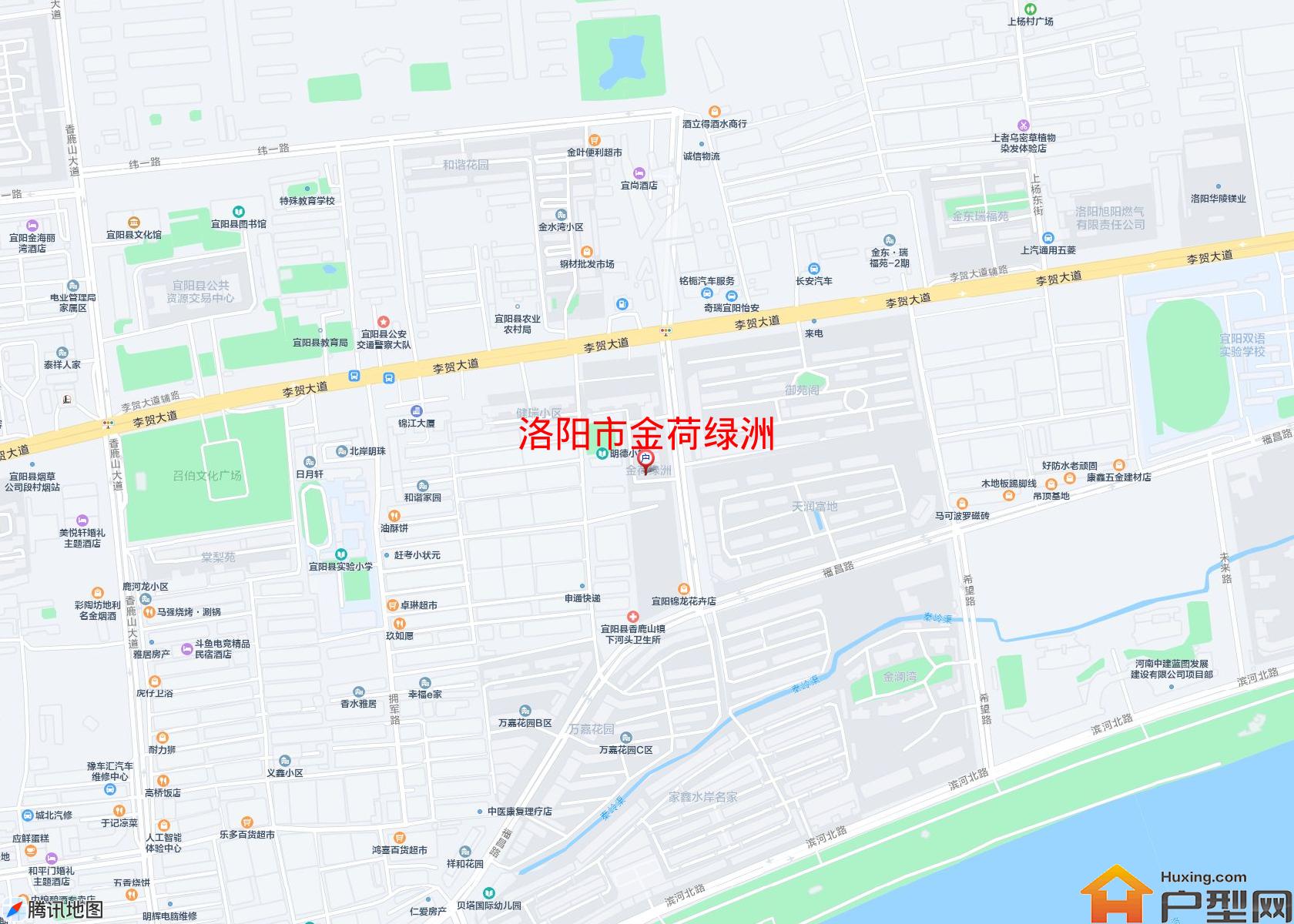 金荷绿洲小区 - 户型网