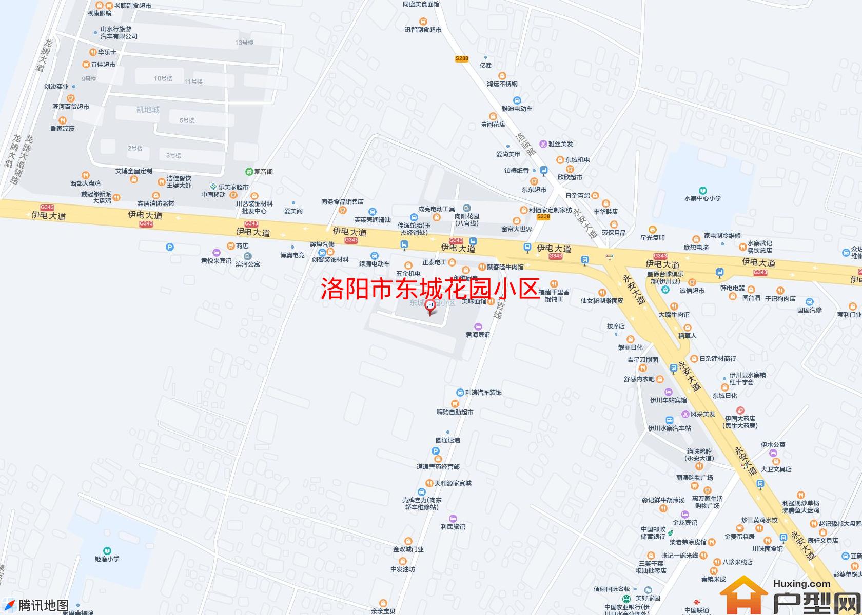 东城花园小区小区 - 户型网
