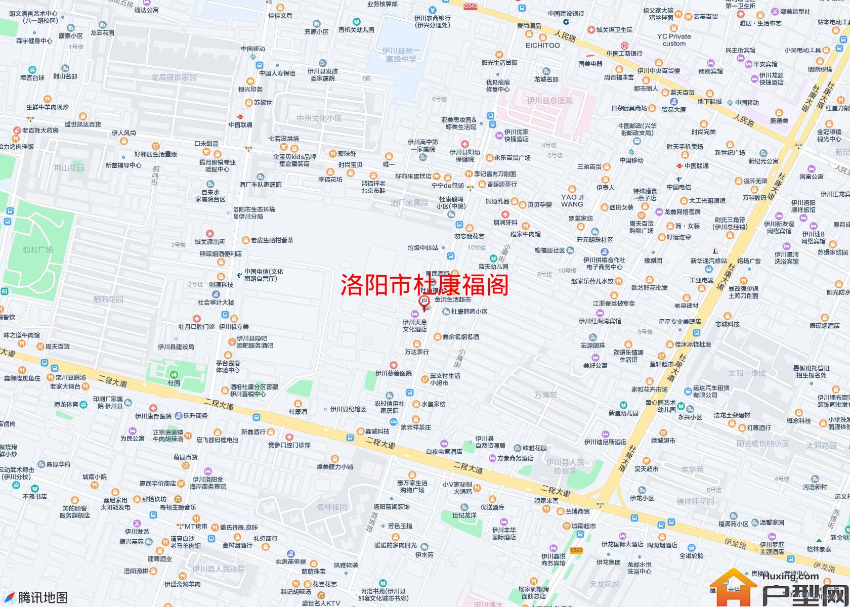 杜康福阁小区 - 户型网