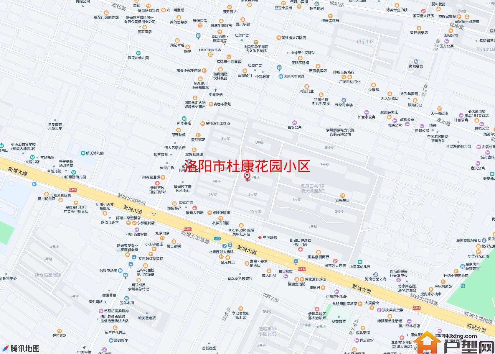杜康花园小区小区 - 户型网