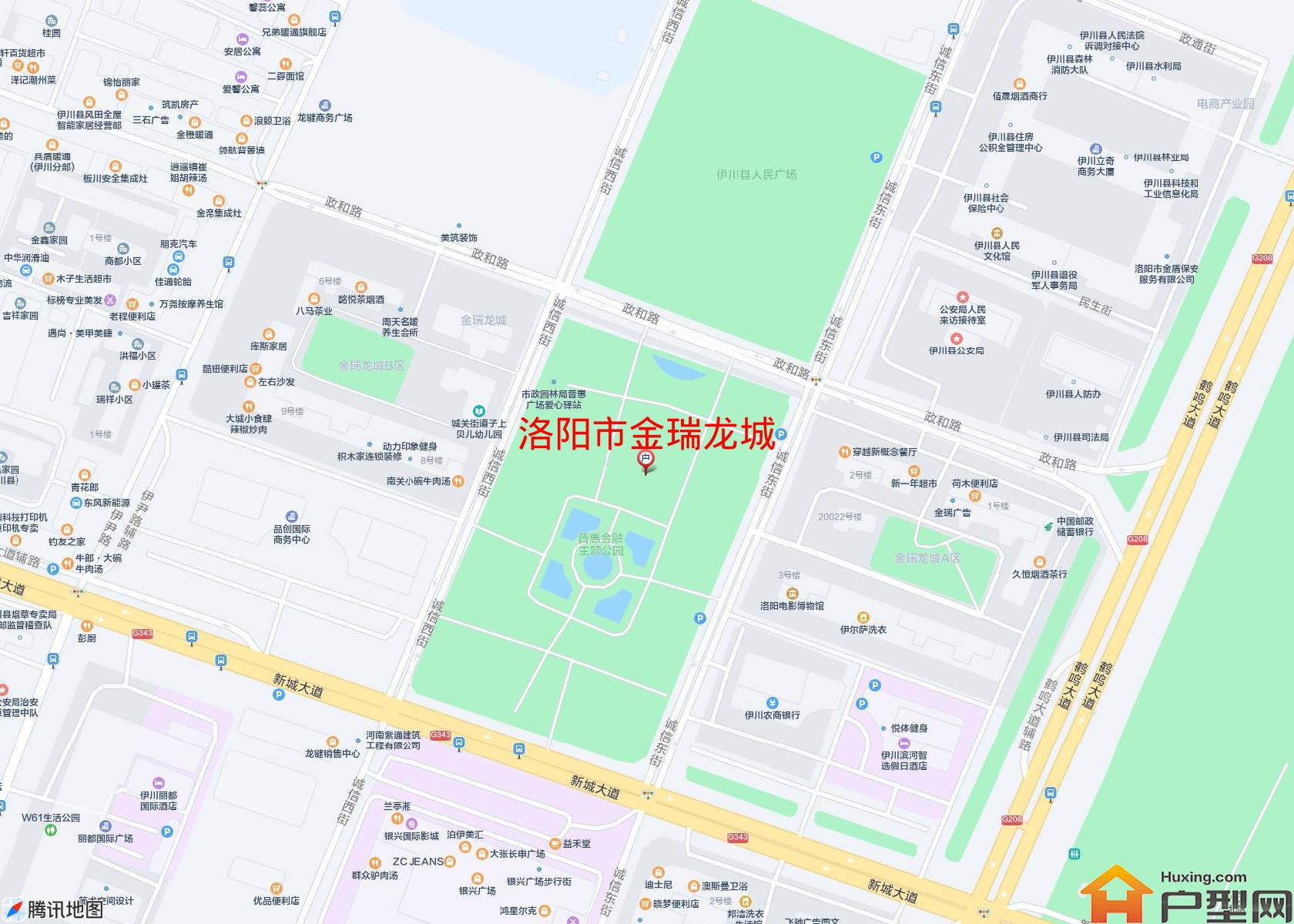 金瑞龙城小区 - 户型网