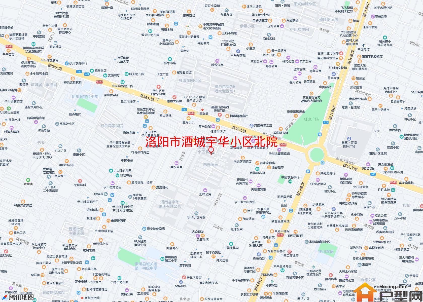 酒城宇华小区北院小区 - 户型网