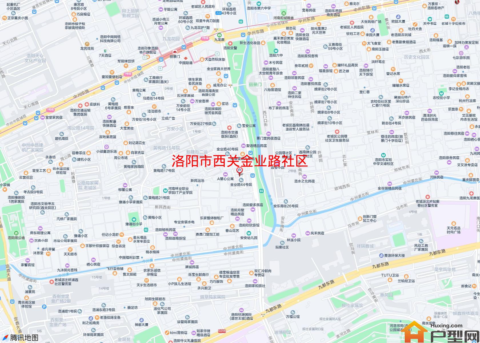 西关金业路社区小区 - 户型网