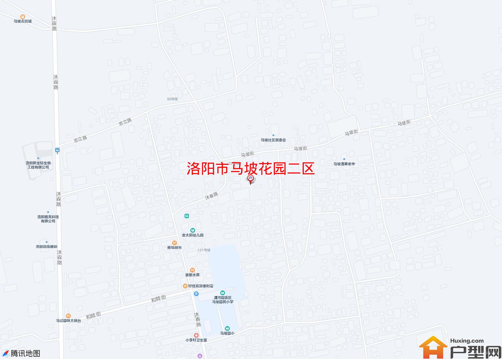 马坡花园二区小区 - 户型网