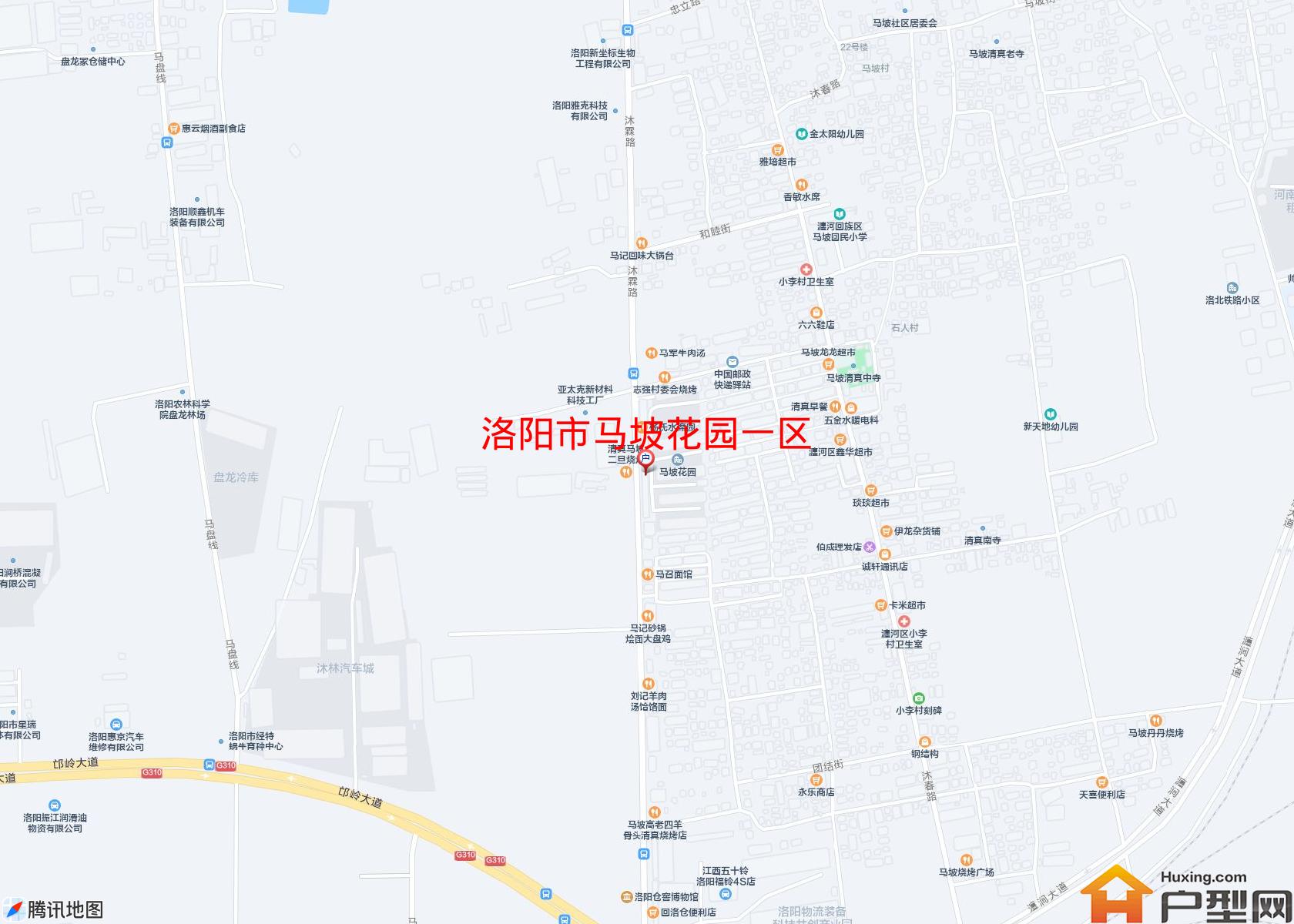 马坡花园一区小区 - 户型网