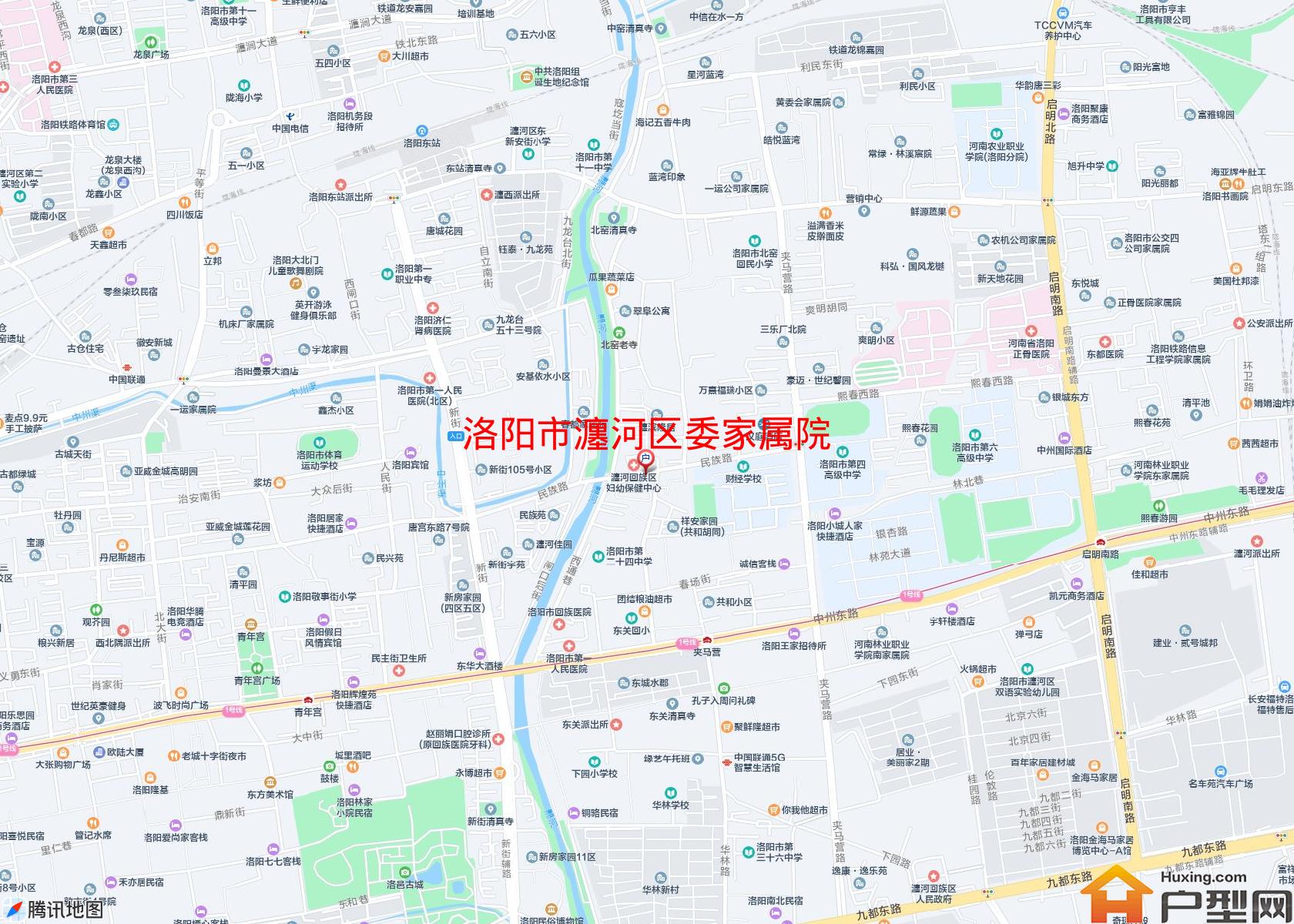 瀍河区委家属院小区 - 户型网