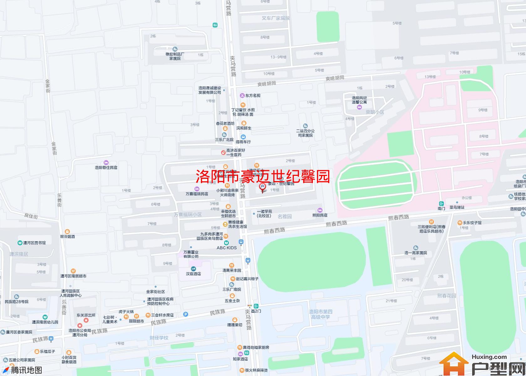 豪迈世纪馨园小区 - 户型网