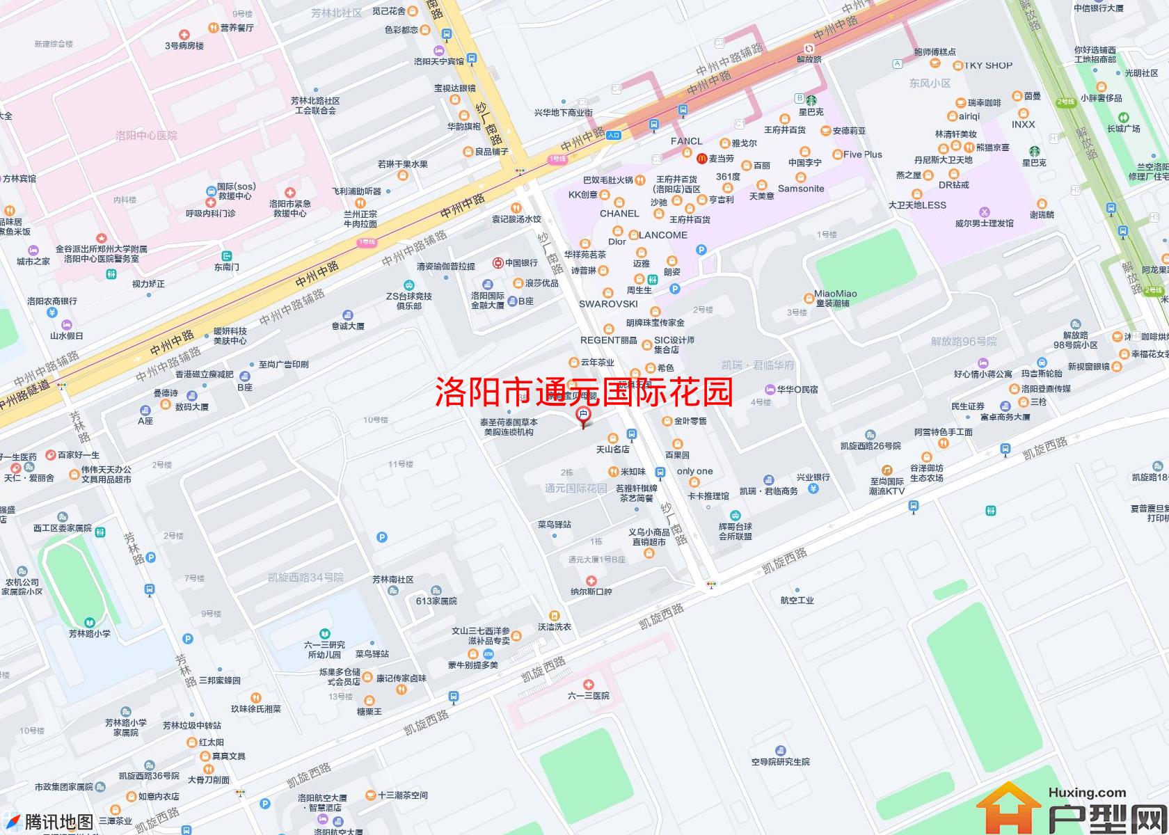 通元国际花园小区 - 户型网