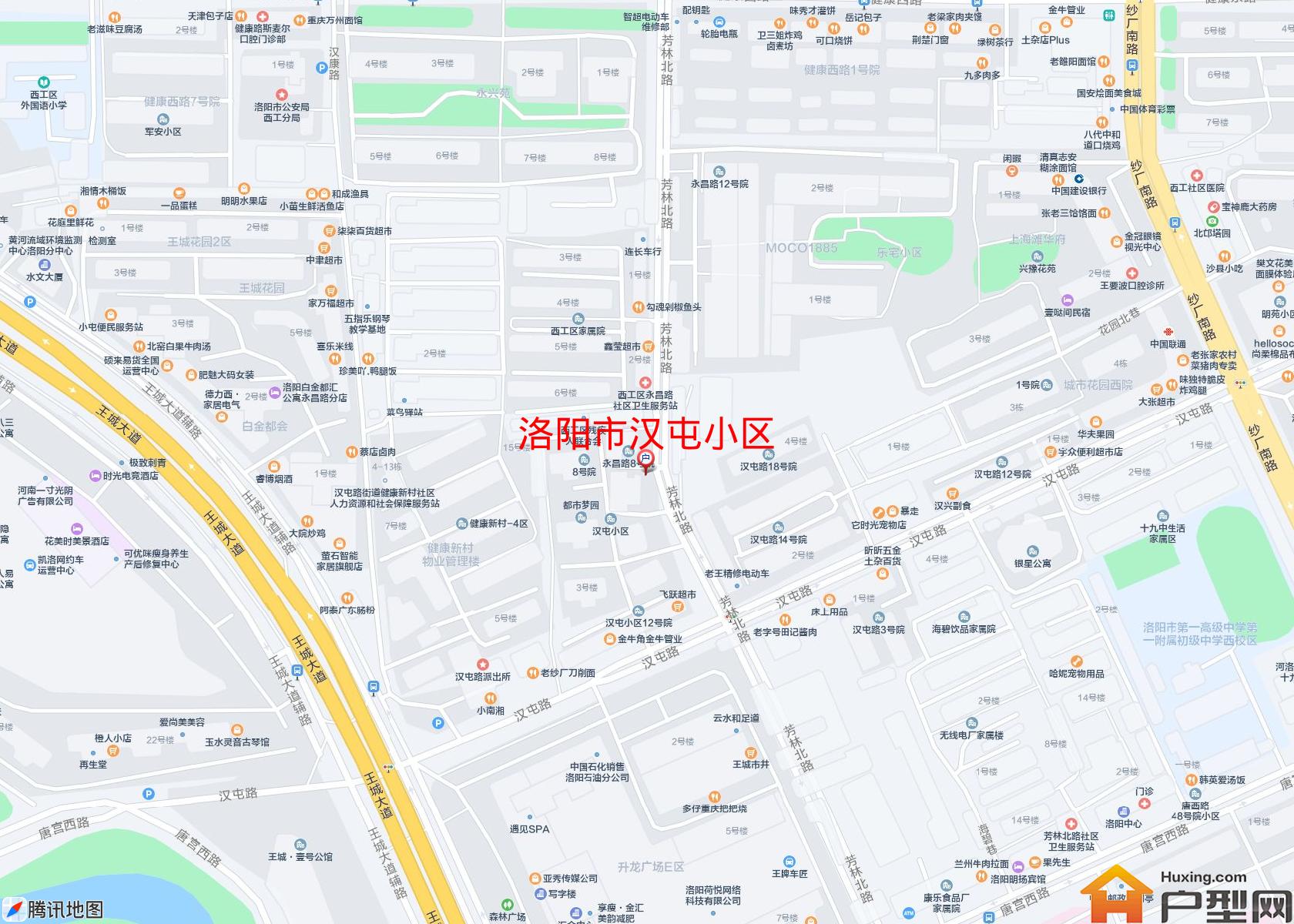 汉屯小区小区 - 户型网