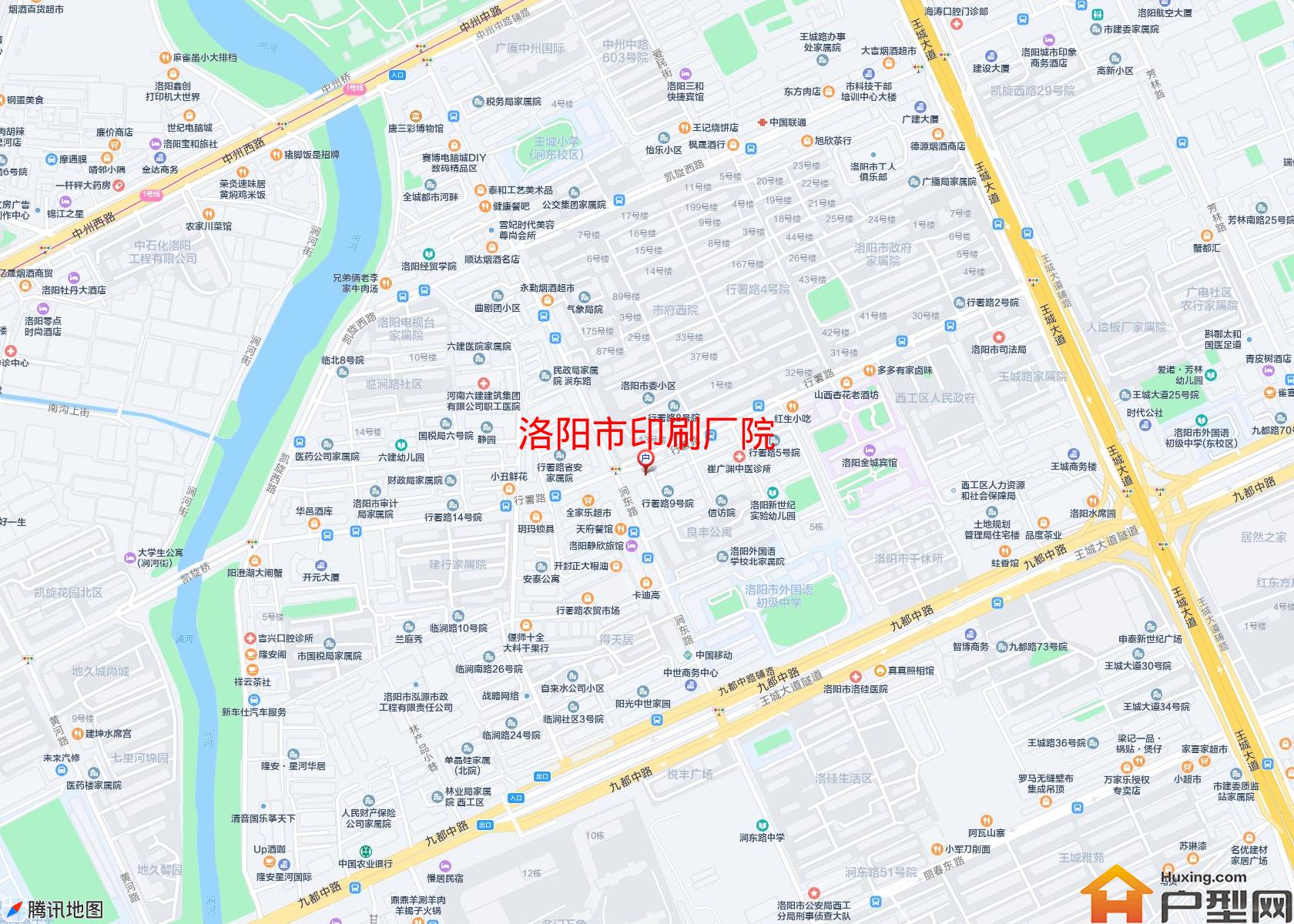 印刷厂院小区 - 户型网