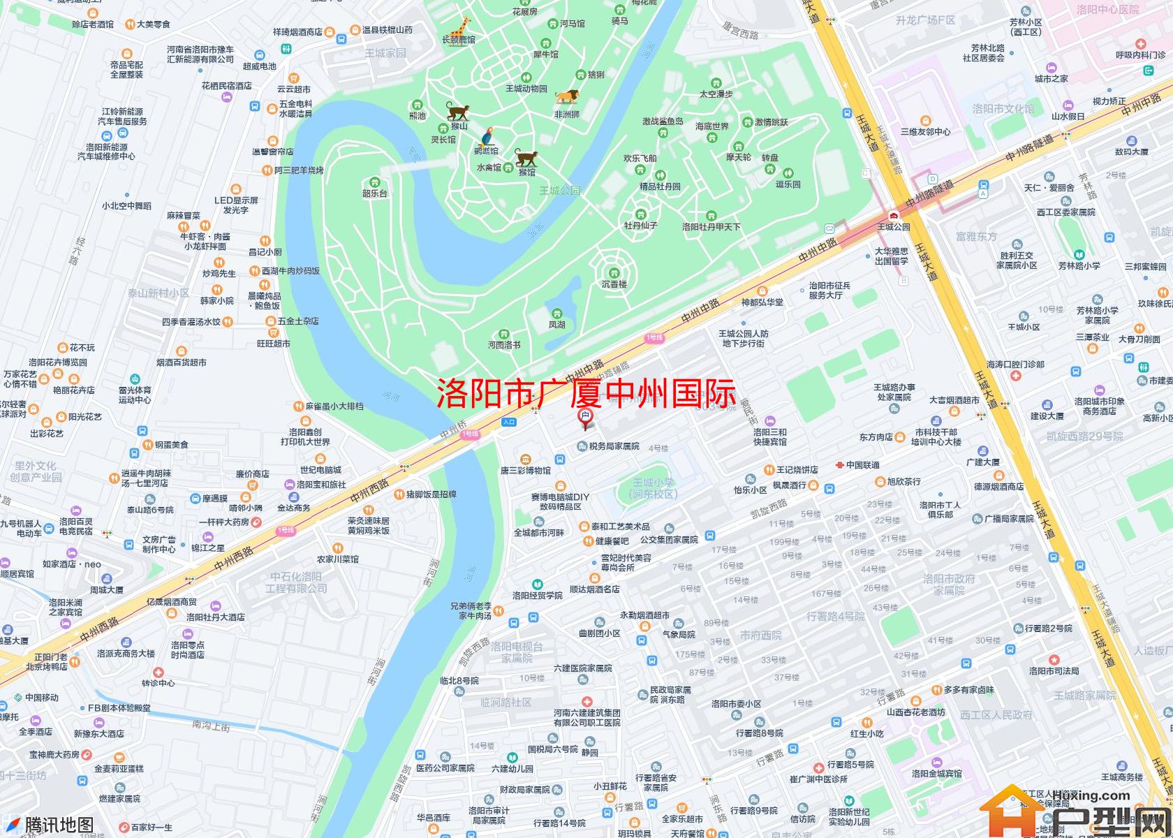 广厦中州国际小区 - 户型网