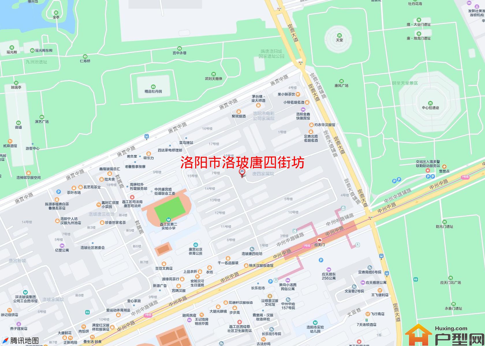 洛玻唐四街坊小区 - 户型网