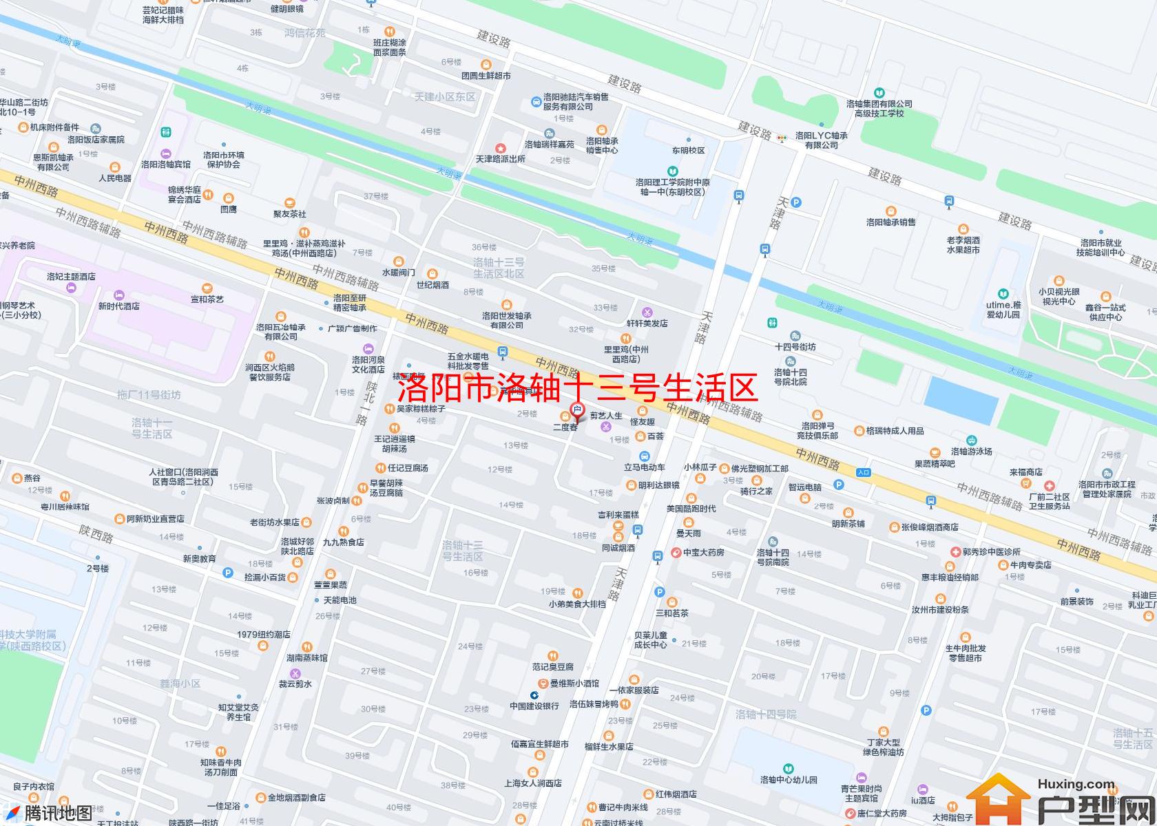 洛轴十三号生活区小区 - 户型网