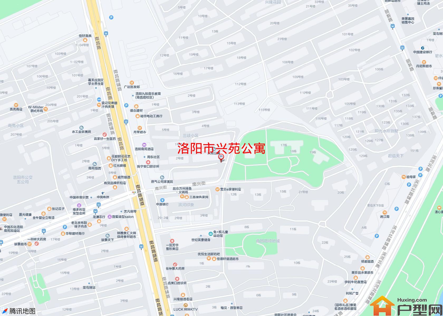 兴苑公寓小区 - 户型网
