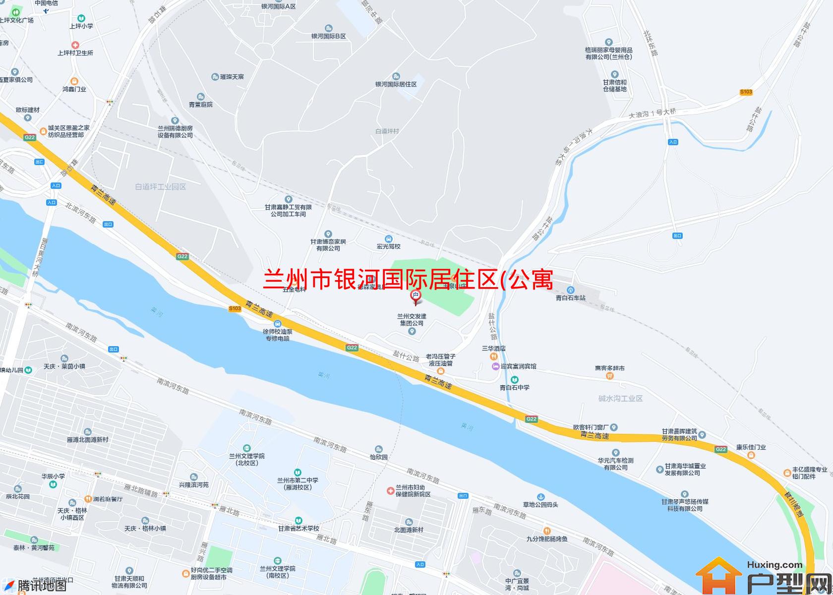 银河国际居住区(公寓)小区 - 户型网