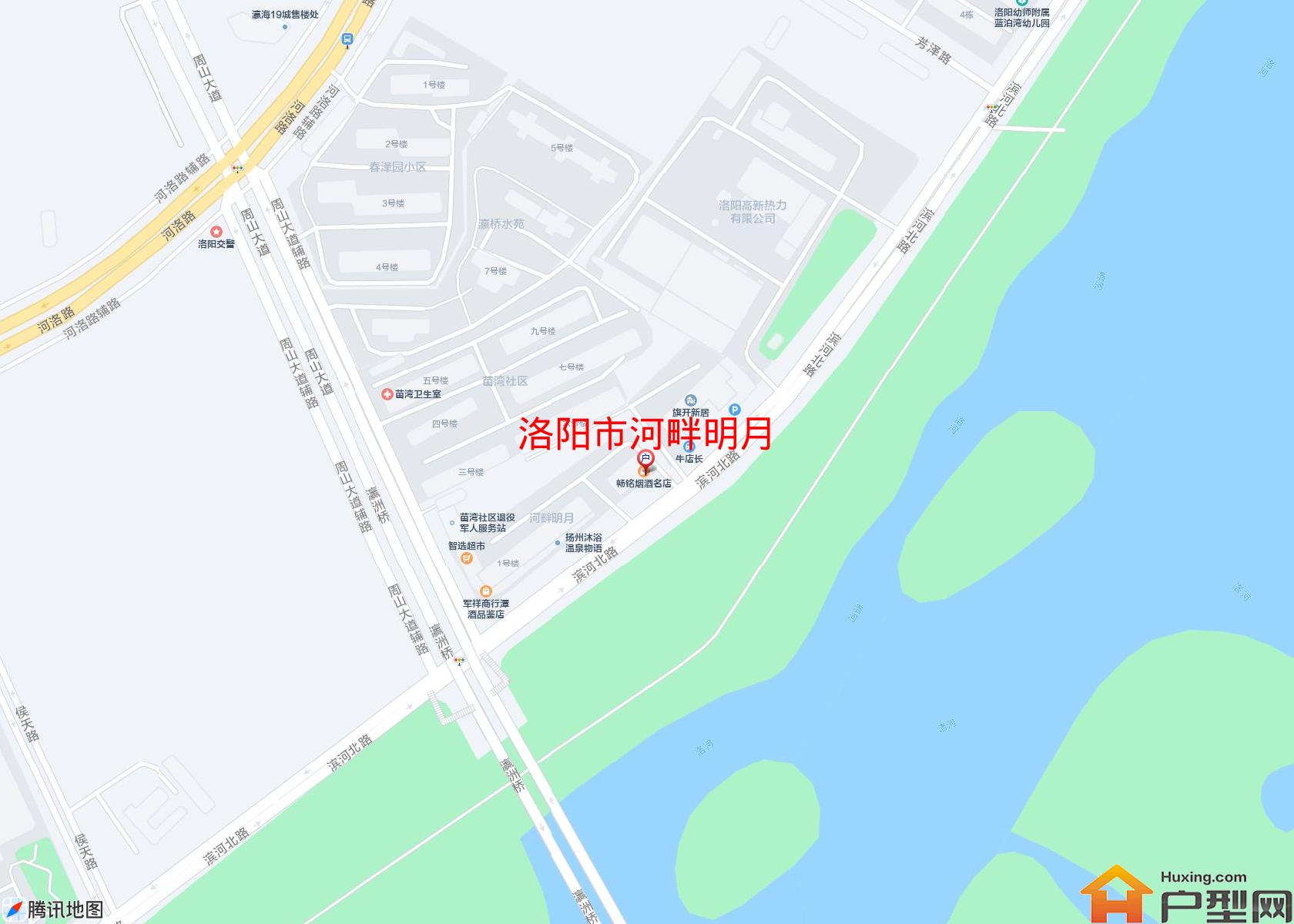 河畔明月小区 - 户型网