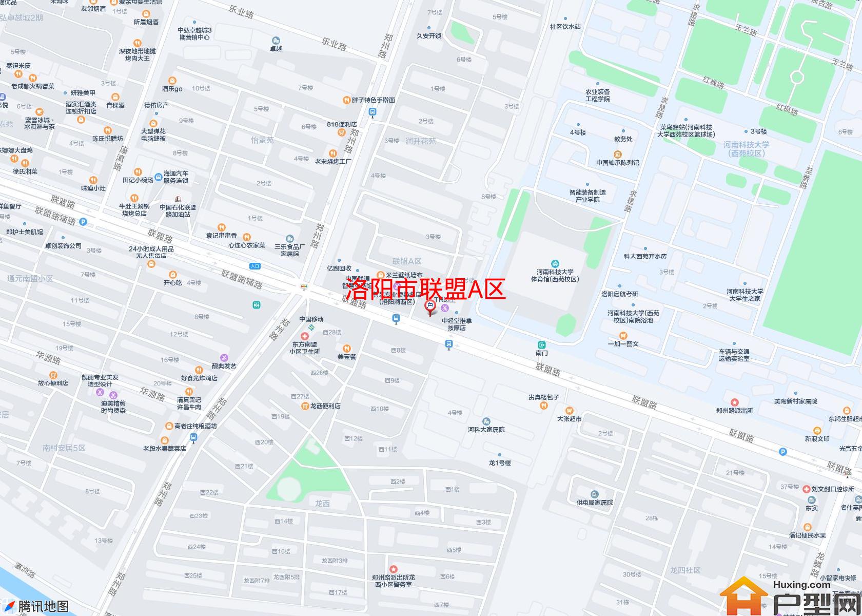 联盟A区小区 - 户型网