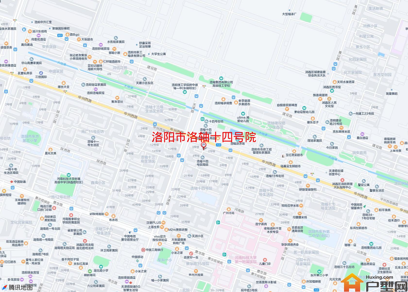 洛轴十四号院小区 - 户型网
