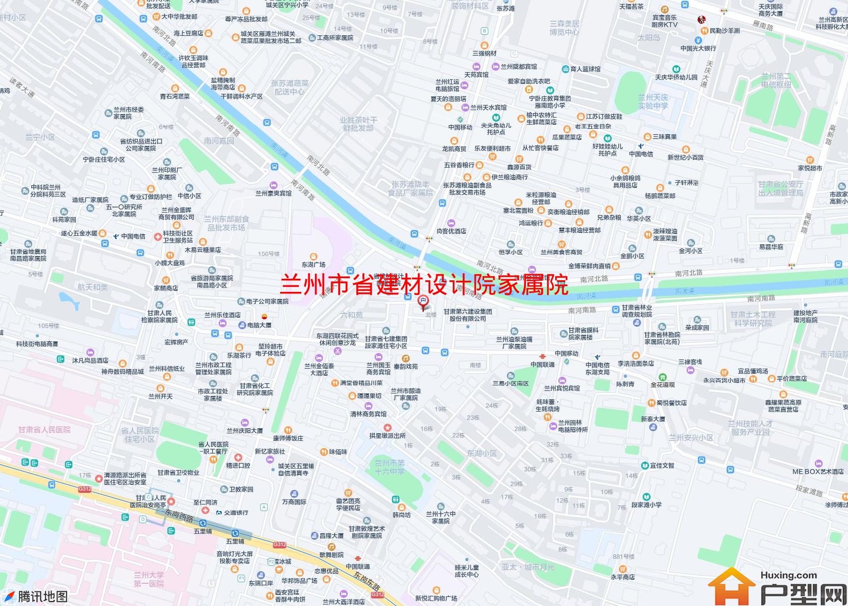 省建材设计院家属院小区 - 户型网