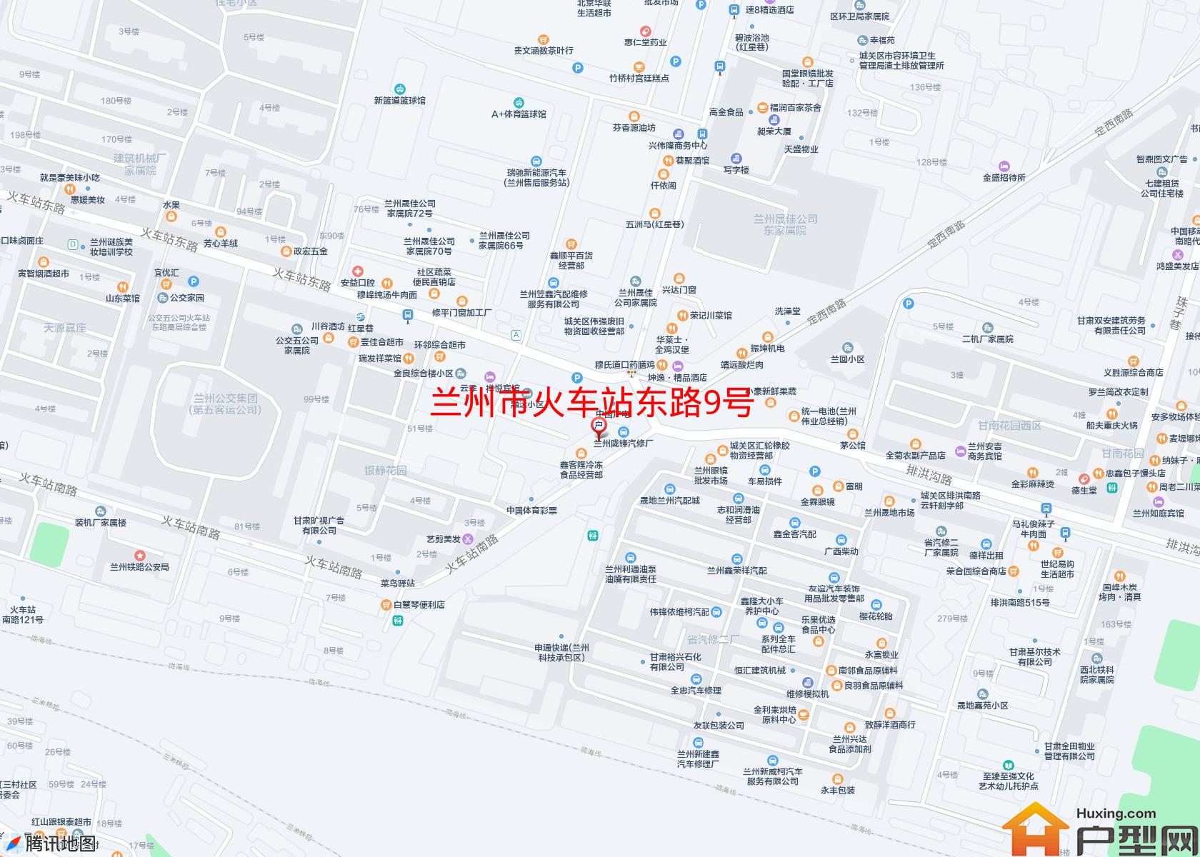 火车站东路9号小区 - 户型网