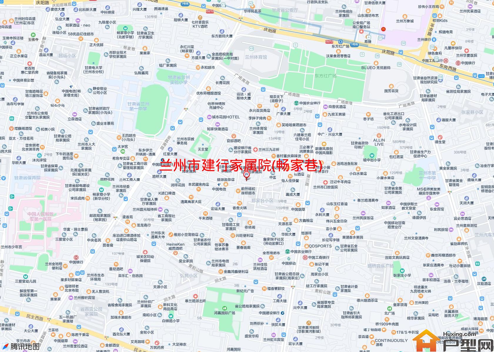 建行家属院(畅家巷)小区 - 户型网