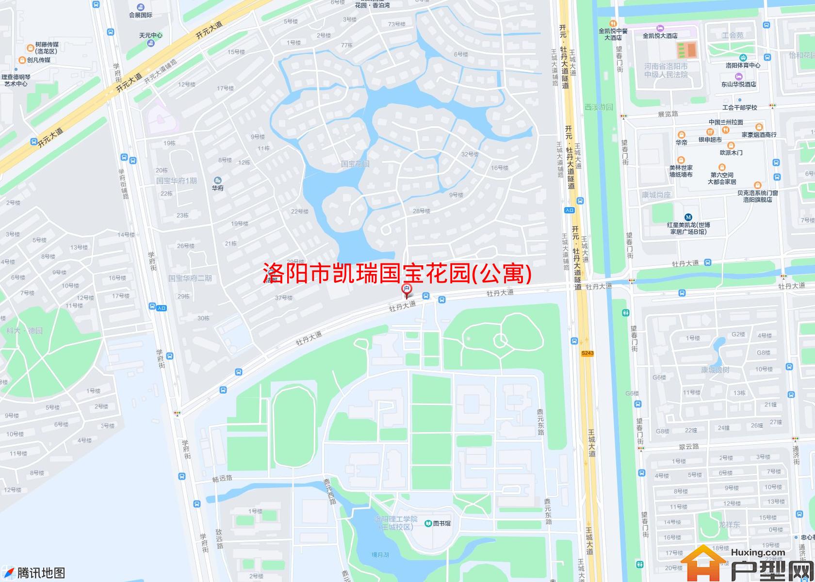 凯瑞国宝花园(公寓)小区 - 户型网