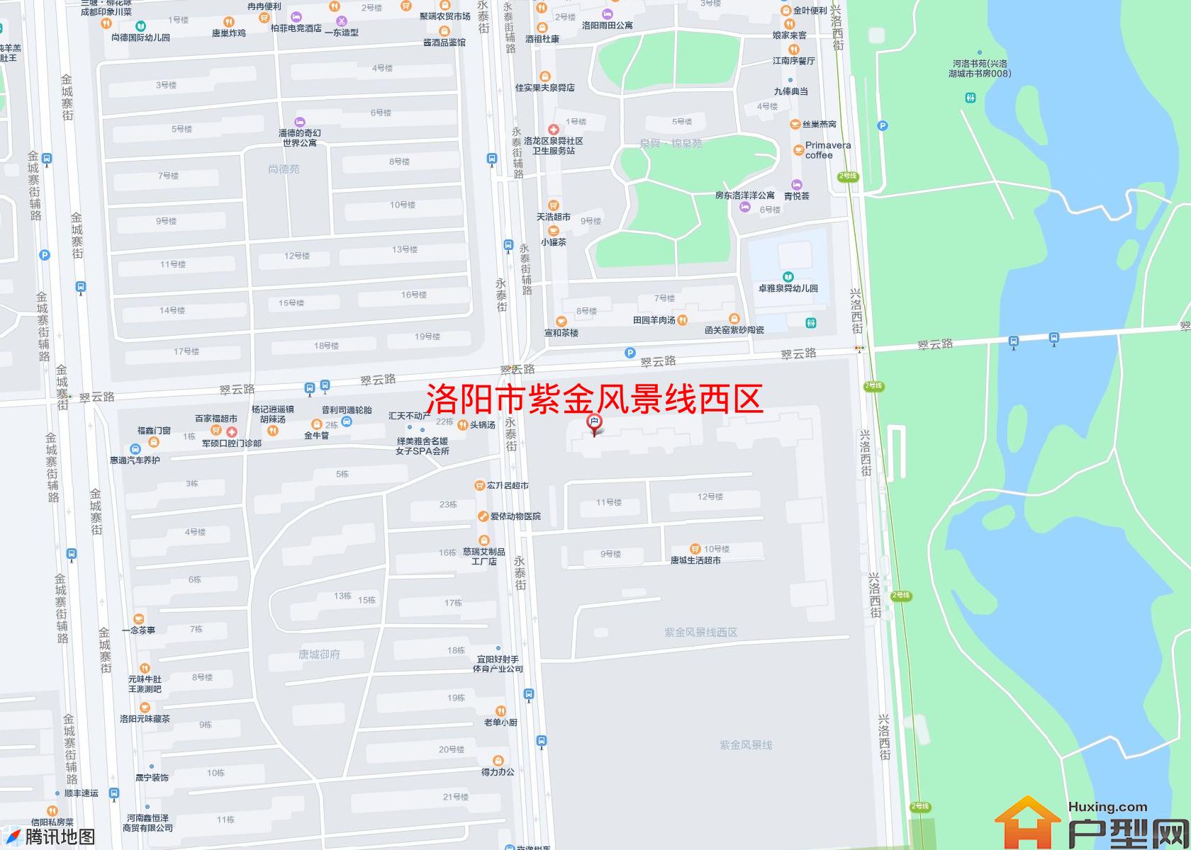 紫金风景线西区小区 - 户型网