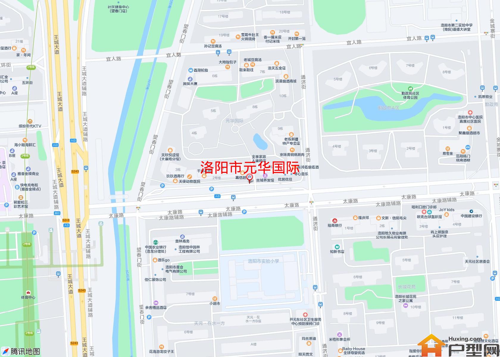 元华国际小区 - 户型网