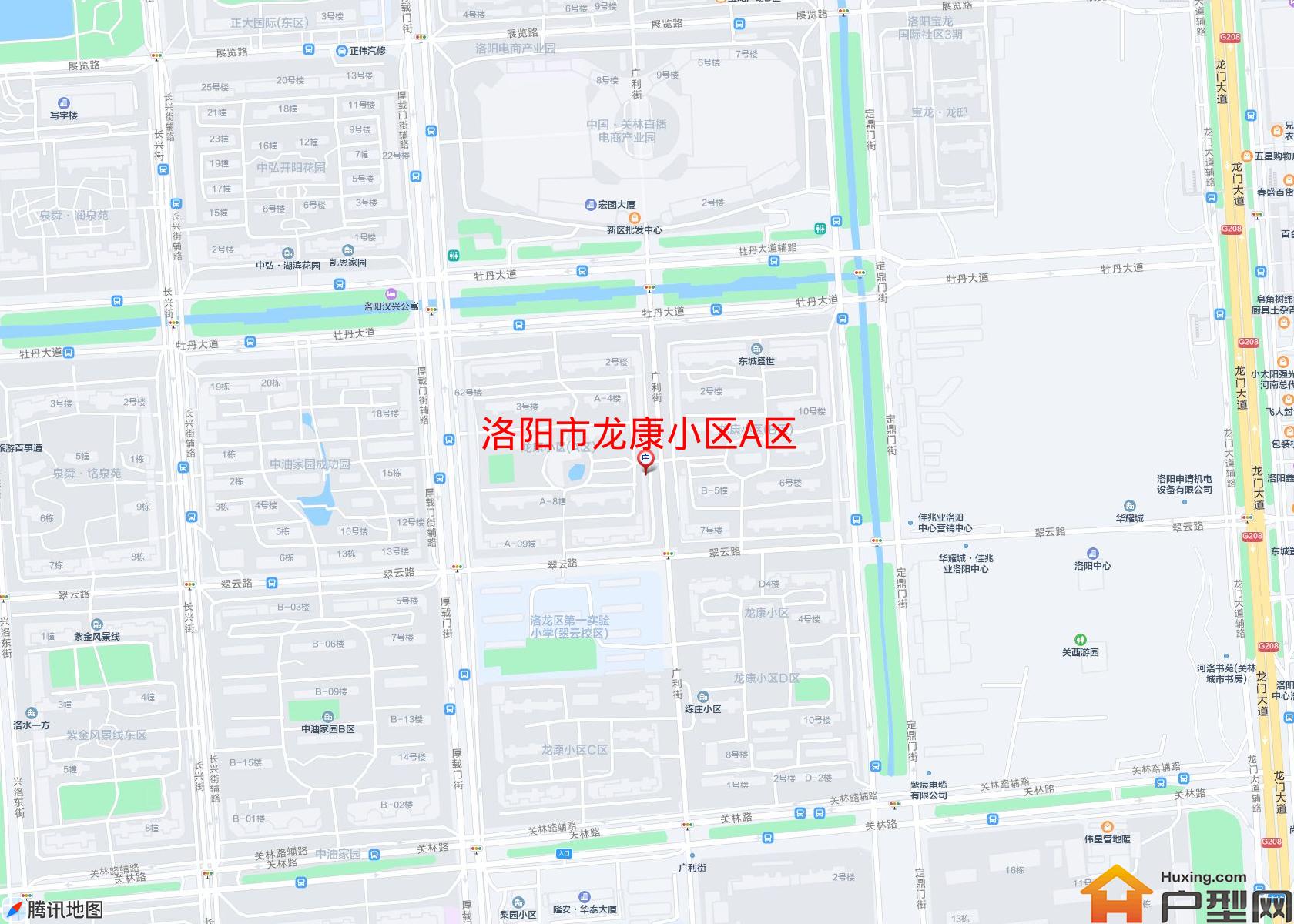 龙康小区A区小区 - 户型网