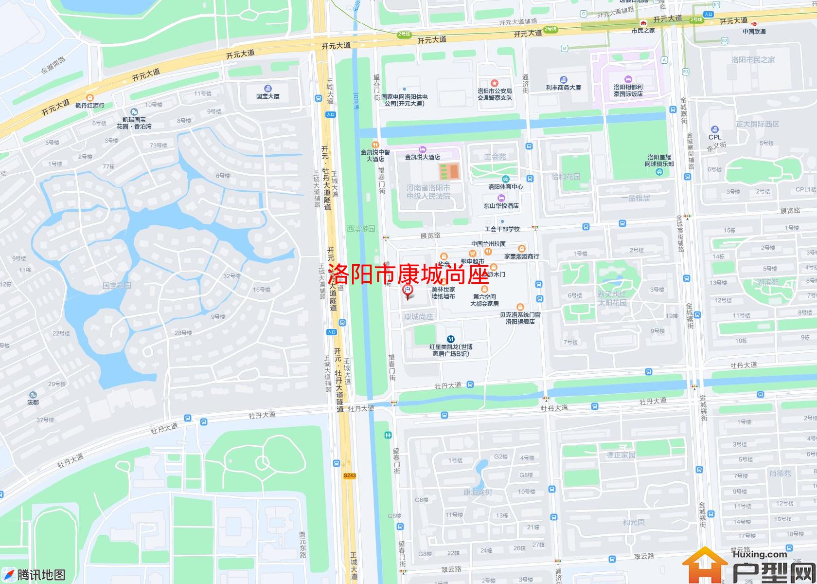 康城尚座小区 - 户型网