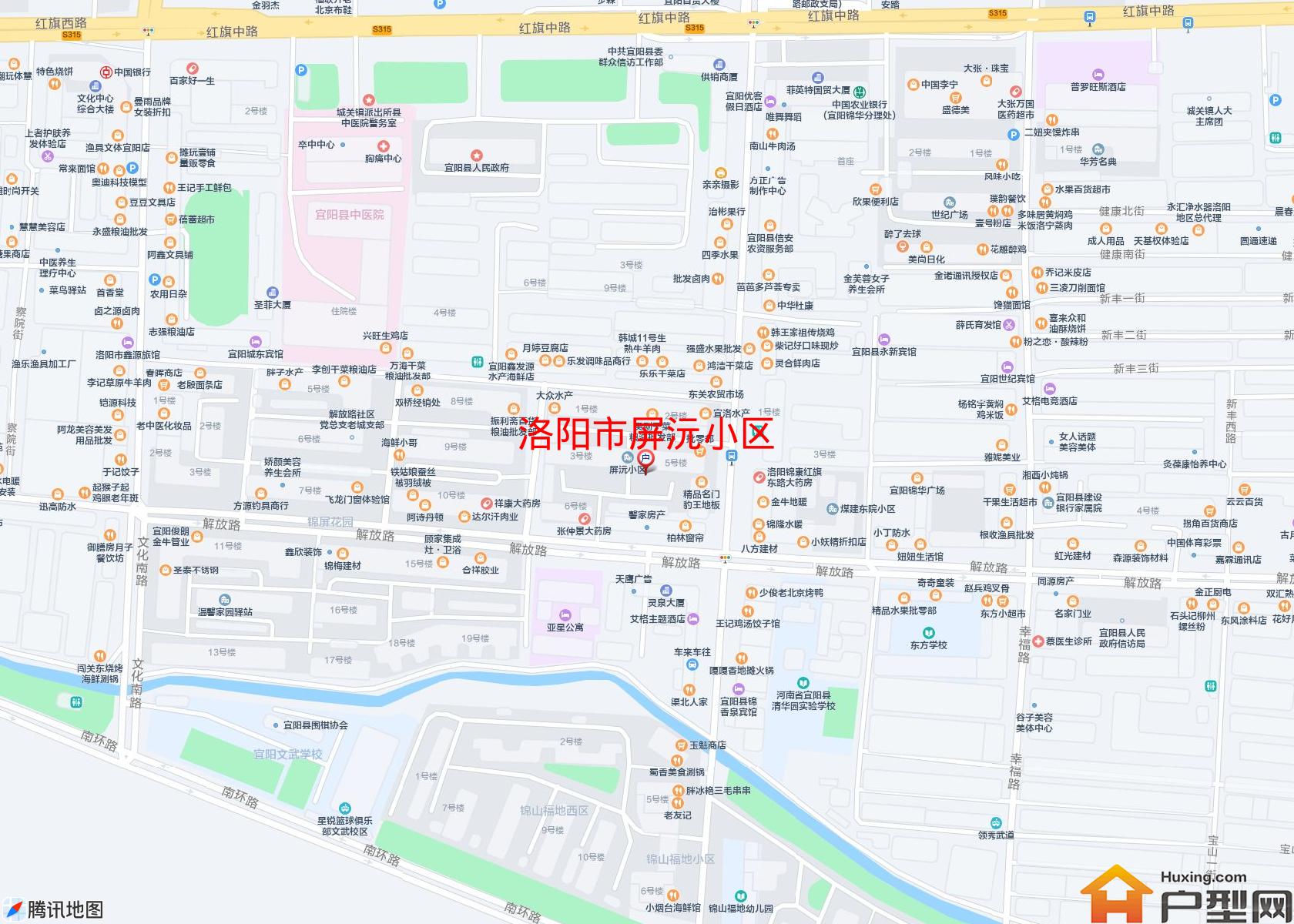 屏沅小区小区 - 户型网